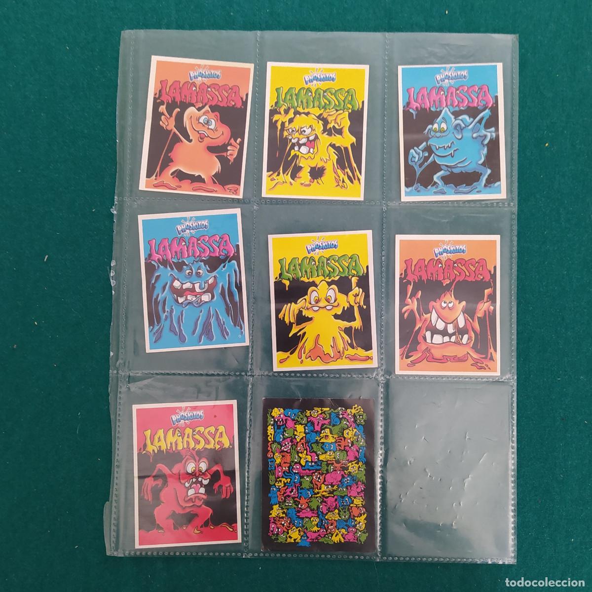 Coleccionismo Cromos antiguos: 8 phoskitos lamassa .