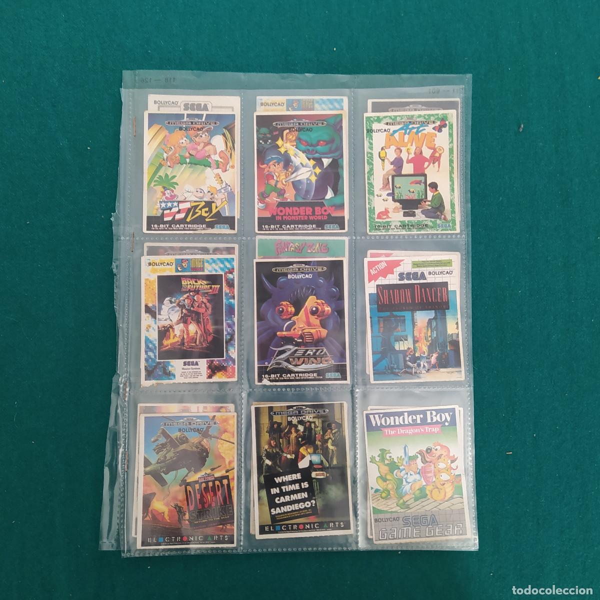 Collectable Antique Stickers: 18 CROMOS sega BOLLYCAO