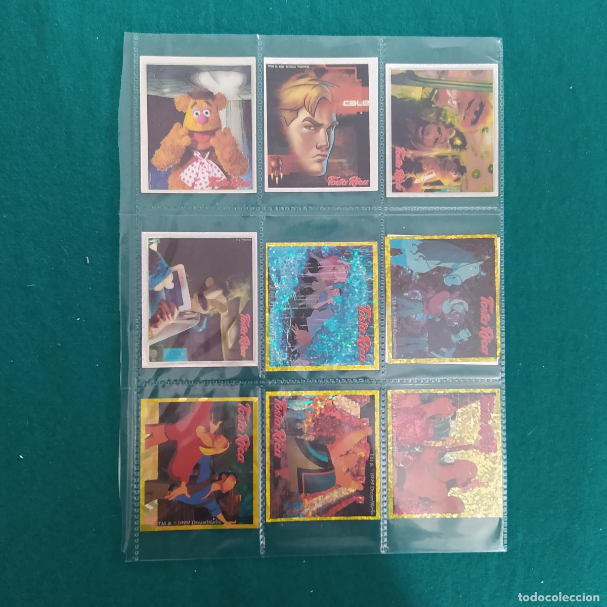 Collectionnisme Cartes &agrave; collectionner anciennes: 9 CROMOS CUETARA TOSTA RICA