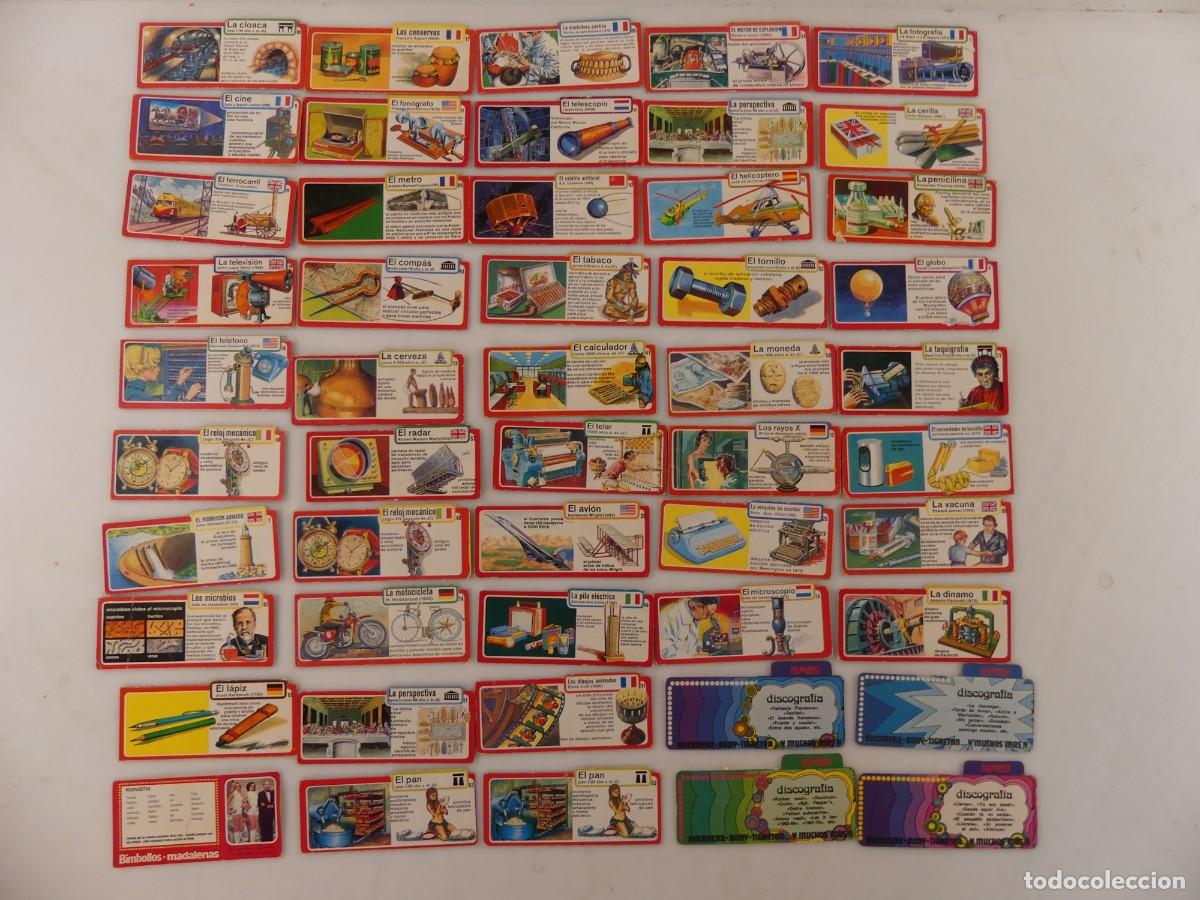 Colecionismo Cromos antigos: COLECCION LOTE DE 50 CROMOS DE BIMBO