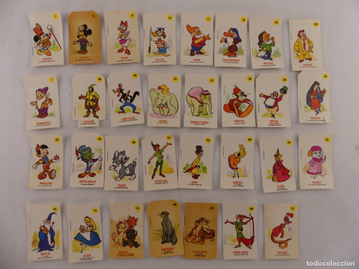 Sammeln alte Sammelbilder: COLECCION LOTE DE 31 CROMOS -PLASTICROMOS DE BIMBO