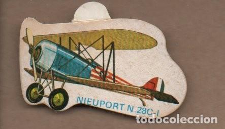 Coleccionismo Cromos antiguos: ANTIGUO CROMO ADHESIVO PANRICO 1 - NIEUPORT N.28C-1. AVION