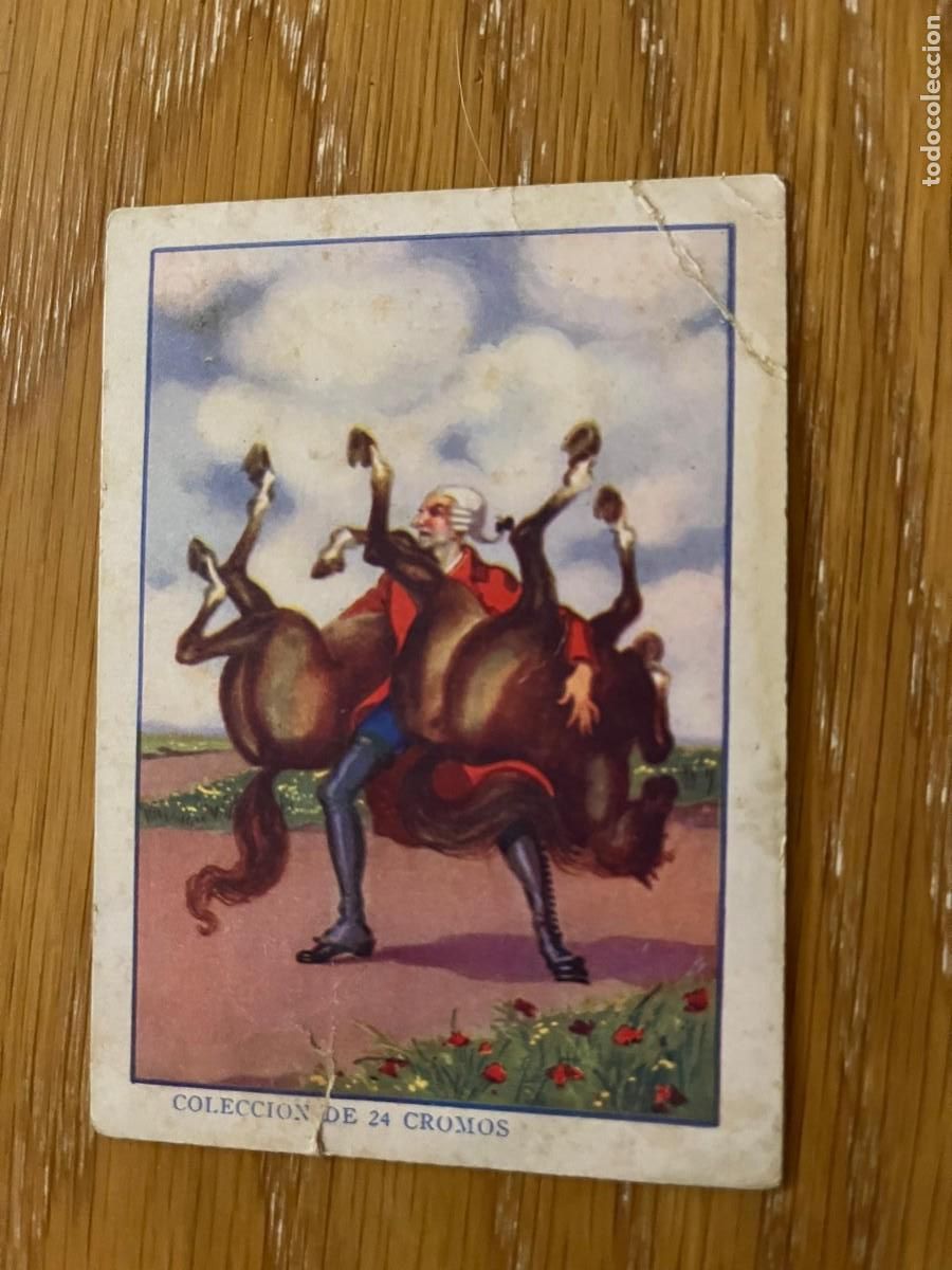 Coleccionismo Cromos antiguos: El Bar&oacute;n de la Casta&ntilde;a X Jaime Boix Barcelona