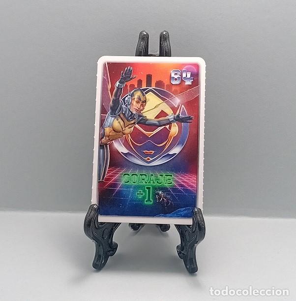Coleccionismo Cromos antiguos: N&ordm; 64 CORAJE +1 DESCUBRE TU PODER! MARVEL CROMO CARTA CARD CARREFOUR 2022 SUPER H&Eacute;ROES C&Oacute;MIC