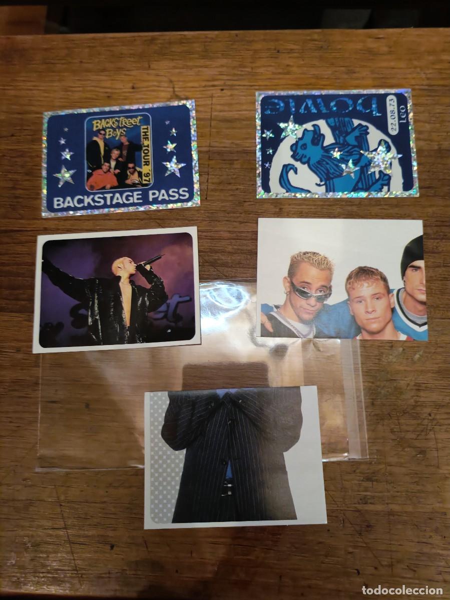 Collectionnisme Cartes &agrave; collectionner anciennes: CROMO PEGATINA BACKSTREET BOYS