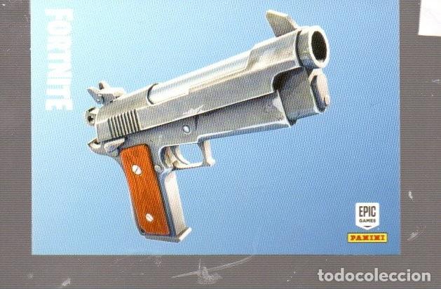 Coleccionismo Cromos antiguos: Trading card. CROMO. FORTNITE - PANINI - N&ordm; 105. PISTOL DEL A&Ntilde;O 2019 - EPIC GAMES