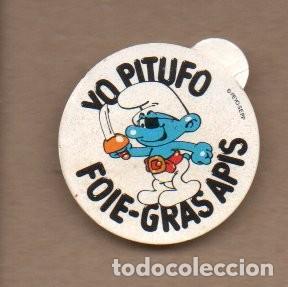 Coleccionismo Cromos antiguos: CROMO ADHESIVO - YO PITUFO - FOIE-GRAS APIS.