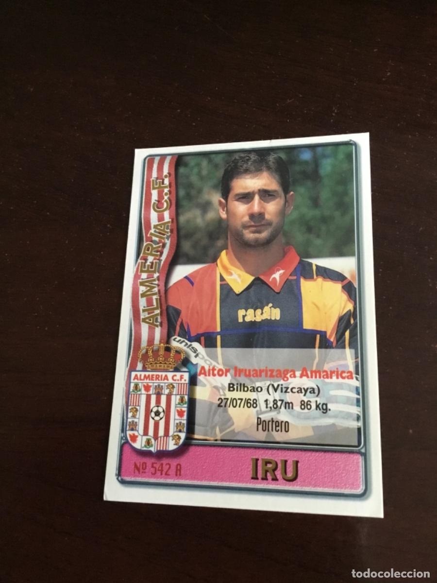 Coleccionismo Cromos antiguos: 542 B Peralta ALMERIA MUNDICROMO 1996 1997 CROMO FUTBOL 96 97 LIGA
