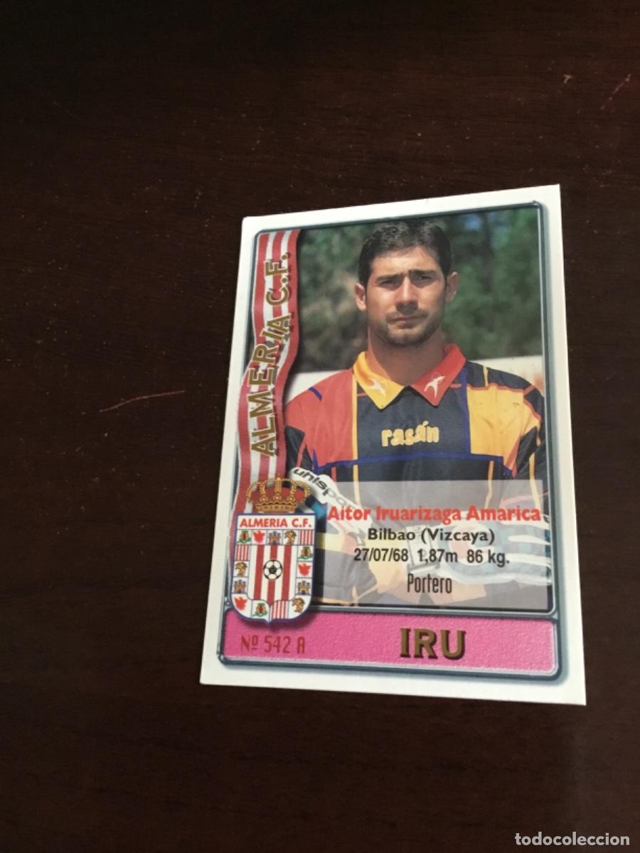 Coleccionismo Cromos antiguos: 542 B Peralta ALMERIA MUNDICROMO 1996 1997 CROMO FUTBOL 96 97 LIGA