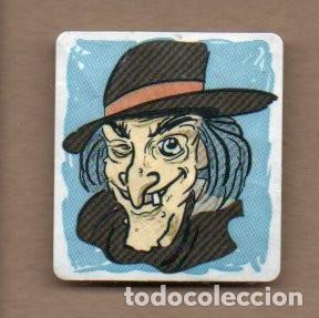 Coleccionismo Cromos antiguos: CROMO ADHESIVO FANTASMIKOS, HELADOS Y POSTRES. BRUJA.