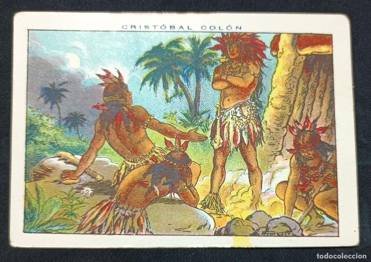 Coleccionismo cromos antiguos: CROMO CRIST&Oacute;BAL COL&Oacute;N N&ordm; 70.CHOCOLATES JUNCOSA - Foto 1