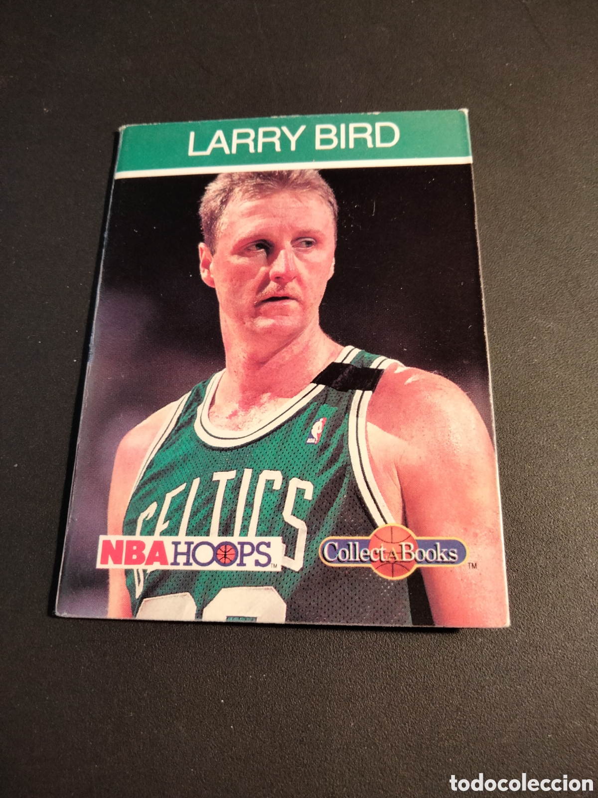 Coleccionismo Cromos antiguos: LIBRITO LARRY BIRD COLECCI&Oacute;N NBA HOOPS COLLECT BOOKS A&Ntilde;O 1990.