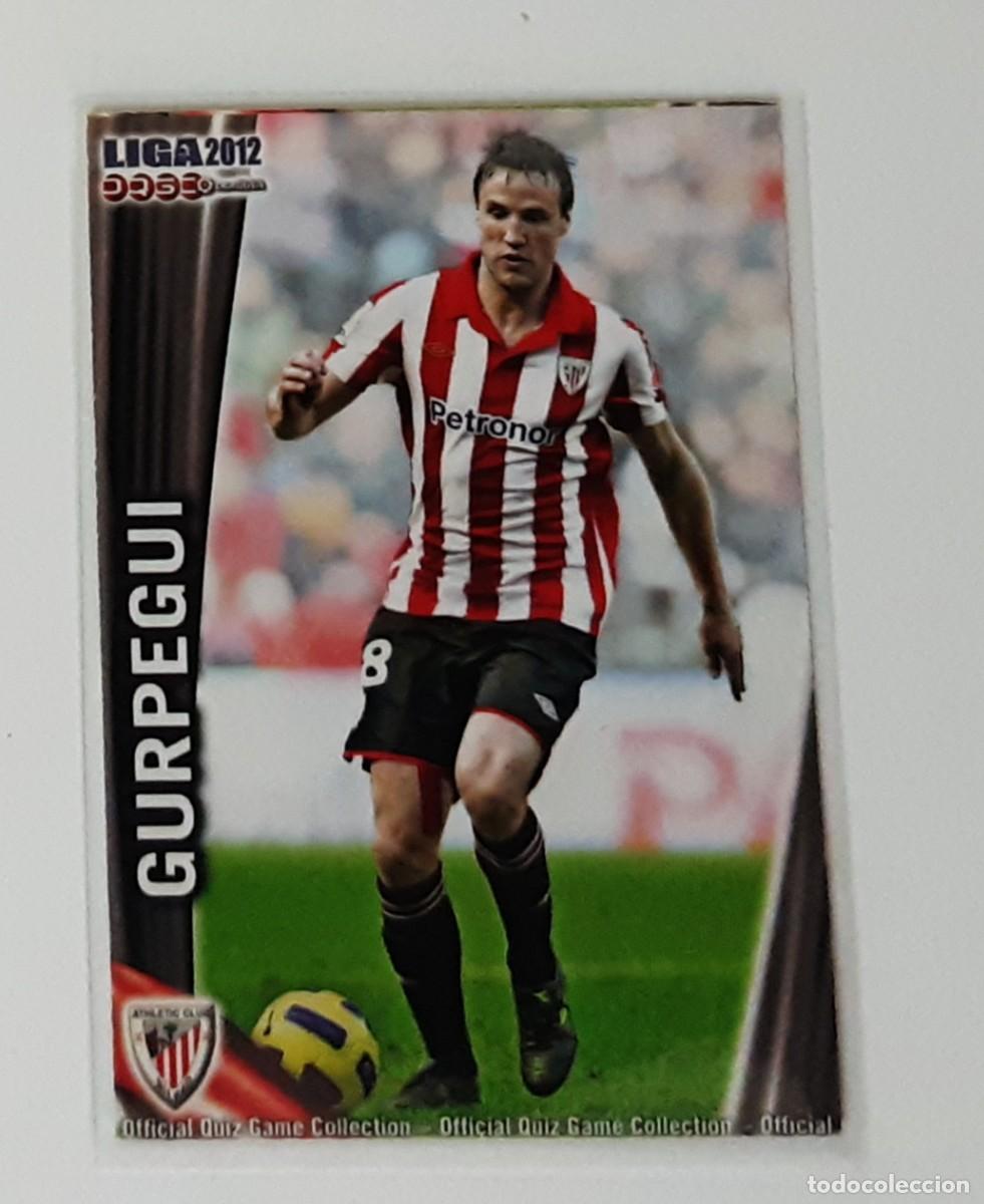 Coleccionismo Cromos antiguos: Mundicromo 11 12 gurpegui atletic Bilbao
