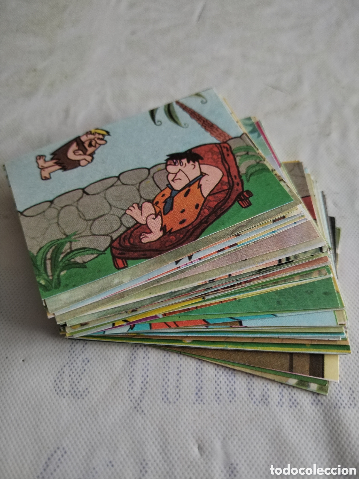 Coleccionismo Cromos antiguos: Lote 70 cromos sin pegar Alegres historietas de la TV Fher 1963