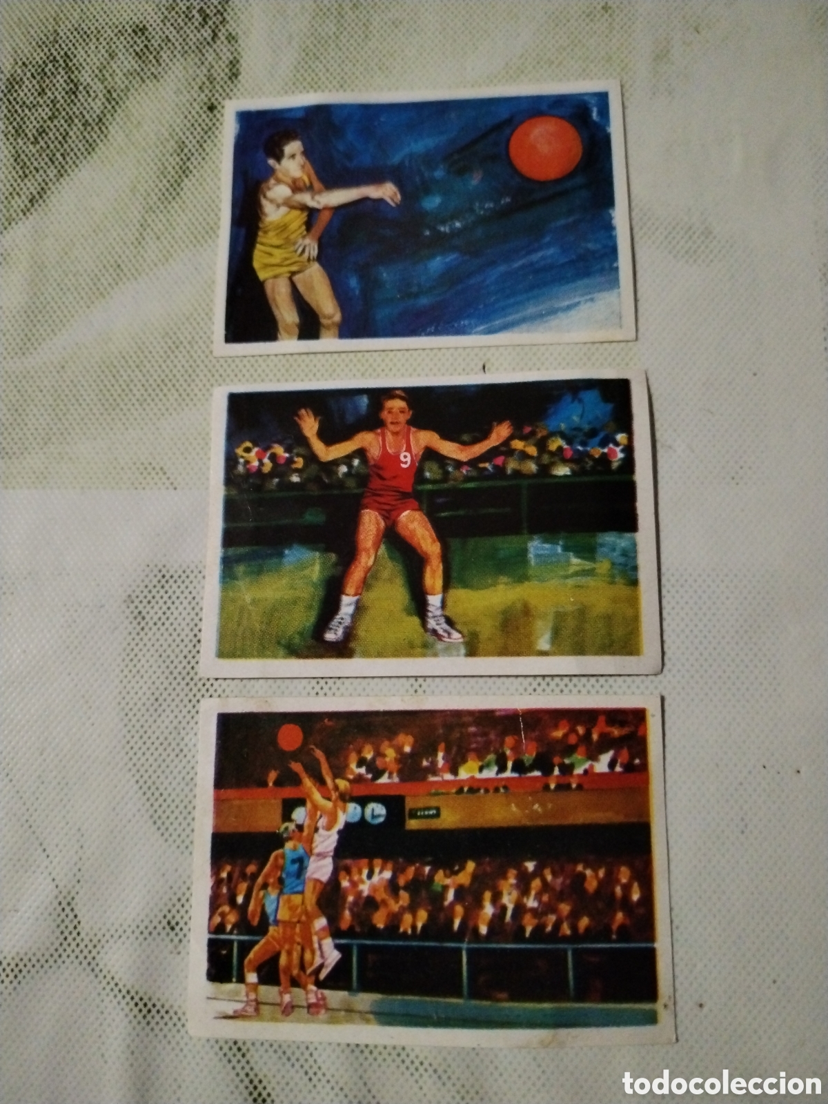 Coleccionismo Cromos antiguos: Cromos chocosport Nestl&eacute; el deporte visto por sus ases Baloncesto