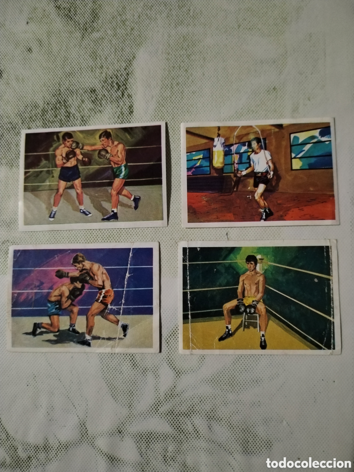 Coleccionismo Cromos antiguos: Cromos chocosport Nestl&eacute; el deporte visto por sus ases Boxeo