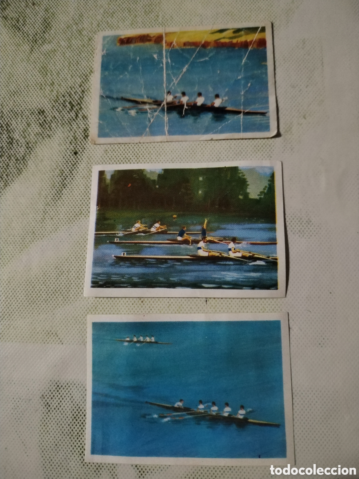 Coleccionismo Cromos antiguos: Cromos chocosport Nestl&eacute; el deporte visto por sus ases Remo