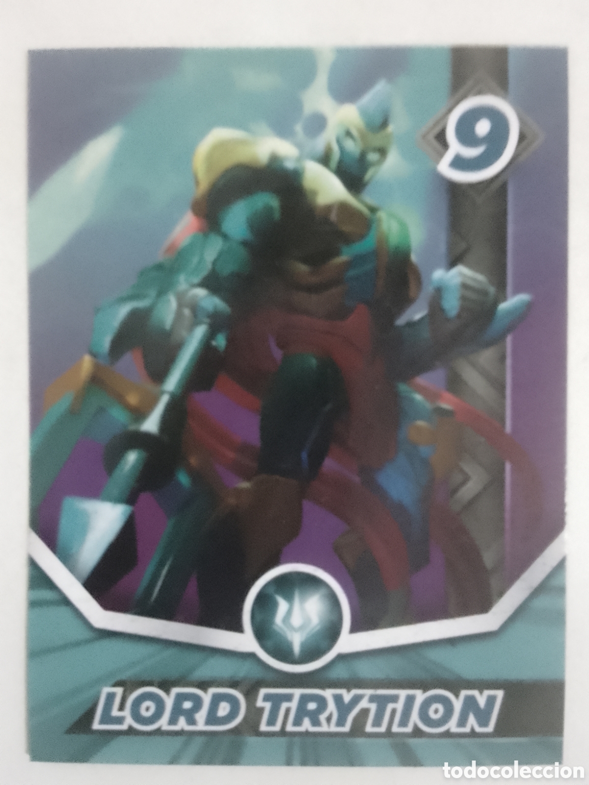 Coleccionismo Cromos antiguos: C&oacute;digo Especial Gormiti LORD TRYTION.
