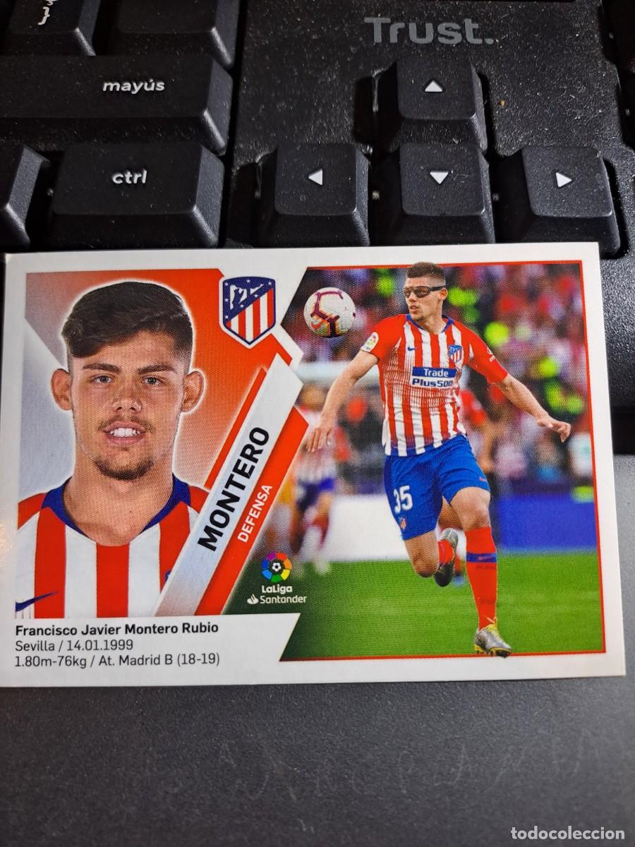 Coleccionismo Cromos antiguos: CROMO MONTERO 4 ATLETICO DE MADRID LIGA 2019 2020 19 20 ESTE PANINI NUNCA PEGADO
