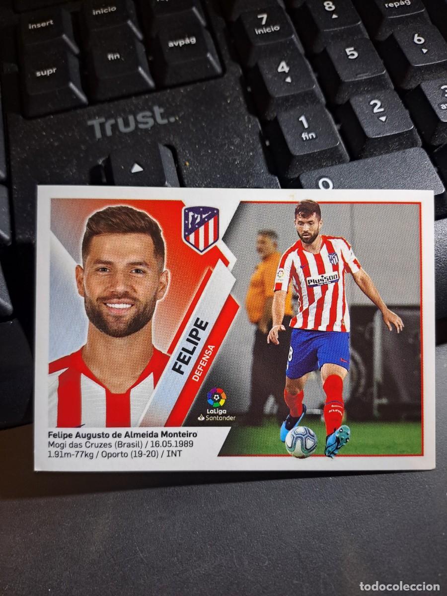 Coleccionismo Cromos antiguos: CROMO FELIPE 7 ATLETICO DE MADRID LIGA 2019 2020 19 20 ESTE PANINI NUNCA PEGADO