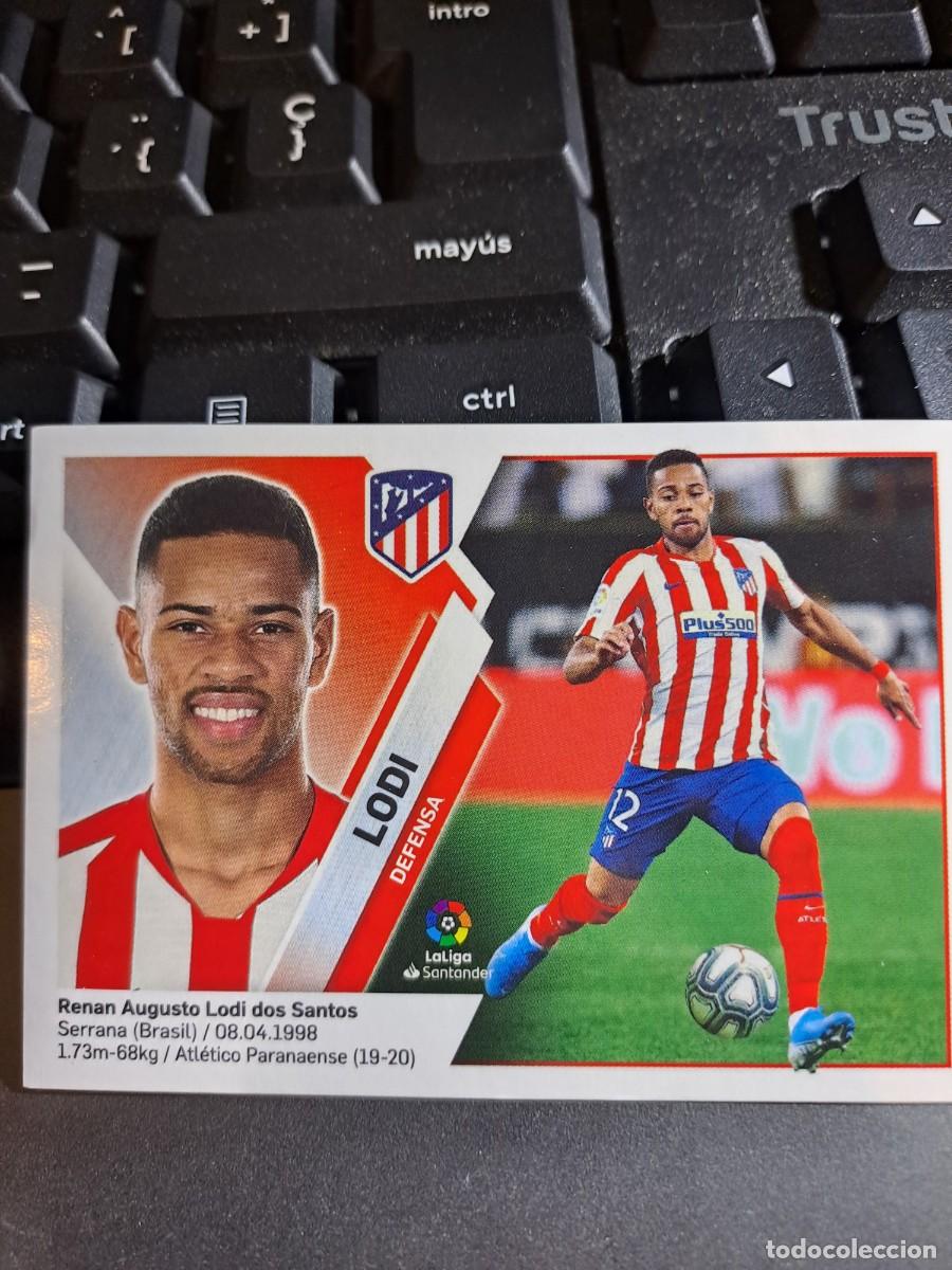 Coleccionismo Cromos antiguos: CROMO LODI 8 ATLETICO DE MADRID LIGA 2019 2020 19 20 ESTE PANINI NUNCA PEGADO