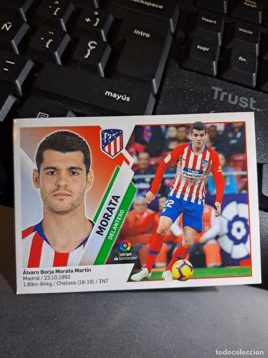 Coleccionismo Cromos antiguos: CROMO MORATA 14 ATLETICO DE MADRID LIGA 2019 2020 19 20 ESTE PANINI NUNCA PEGADO