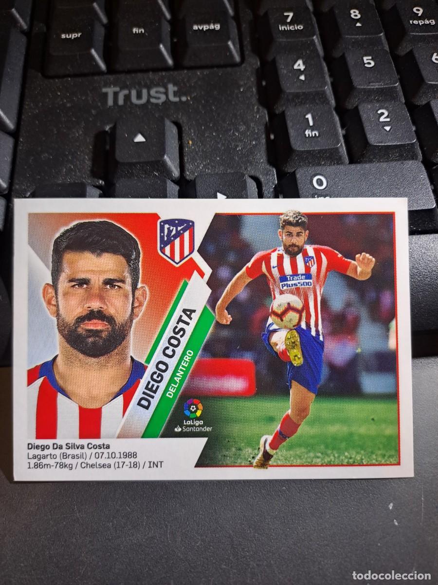 Coleccionismo Cromos antiguos: CROMO DIEGO COSTA 15 ATLETICO DE MADRID LIGA 2019 2020 19 20 ESTE PANINI NUNCA PEGADO