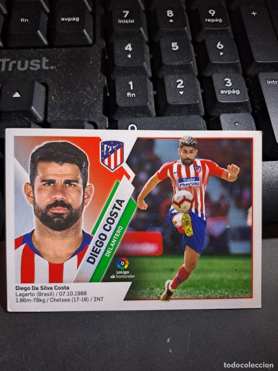 Coleccionismo Cromos antiguos: CROMO DIEGO COSTA 15 ATLETICO DE MADRID LIGA 2019 2020 19 20 ESTE PANINI NUNCA PEGADO