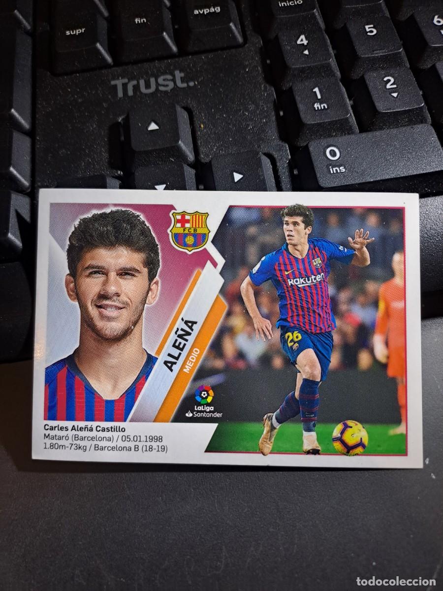Coleccionismo Cromos antiguos: CROMO ALE&Ntilde;A 12A 12 A BARCELONA LIGA 2019 2020 19 20 ESTE PANINI NUNCA PEGADO