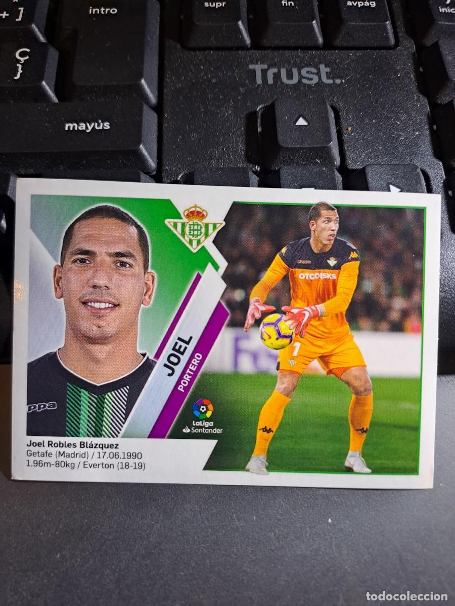 Coleccionismo Cromos antiguos: CROMO JOEL 2 BETIS LIGA 2019 2020 19 20 ESTE PANINI NUNCA PEGADO