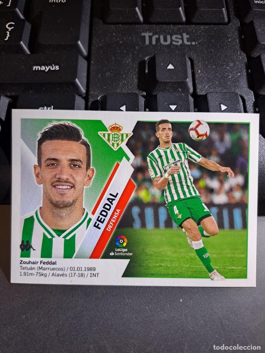 Coleccionismo Cromos antiguos: CROMO FEDDAL 4A 4 A BETIS LIGA 2019 2020 19 20 ESTE PANINI NUNCA PEGADO