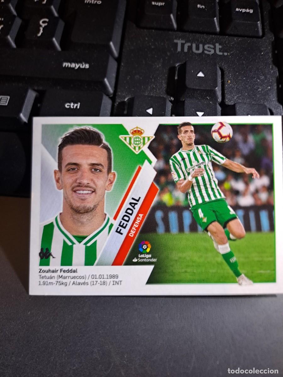 Coleccionismo Cromos antiguos: CROMO FEDDAL 4A 4 A BETIS LIGA 2019 2020 19 20 ESTE PANINI NUNCA PEGADO