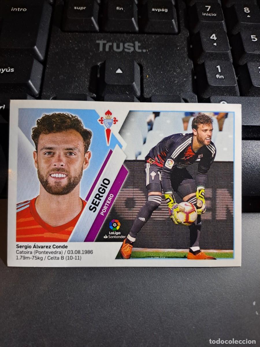 Coleccionismo Cromos antiguos: CROMO SERGIO 2 CELTA DE VIGO LIGA 2019 2020 19 20 ESTE PANINI NUNCA PEGADO