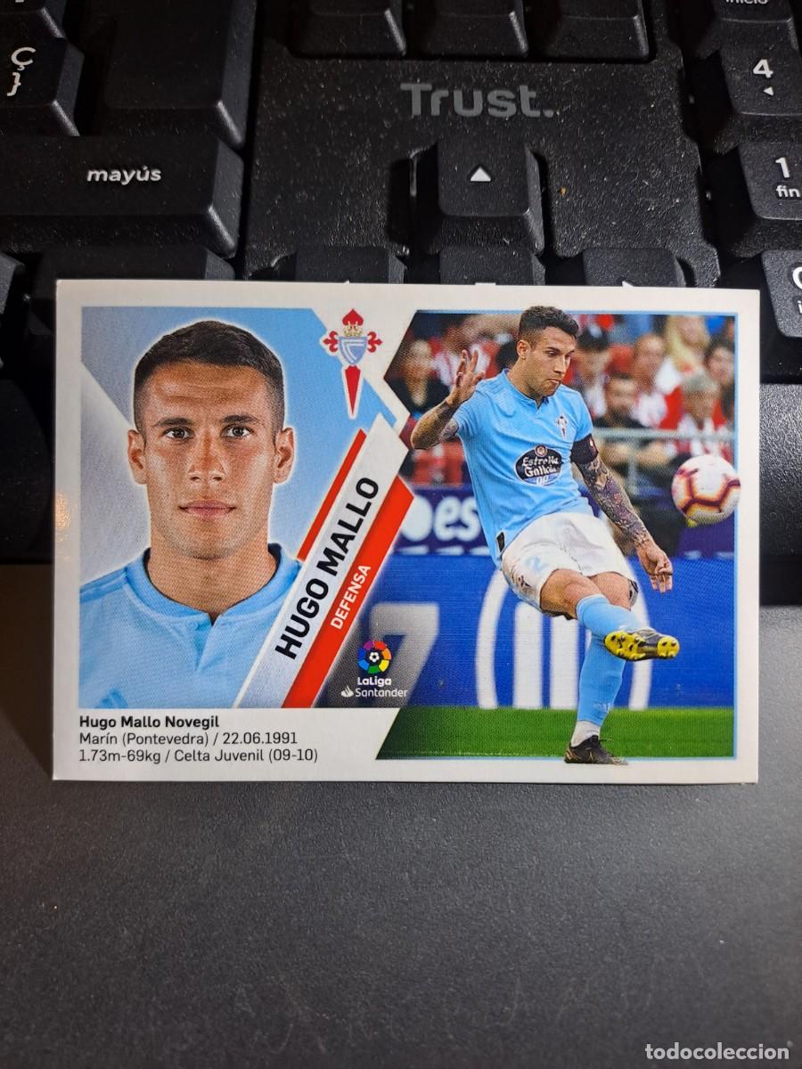 Coleccionismo Cromos antiguos: CROMO HUGO MALLO 3 CELTA DE VIGO LIGA 2019 2020 19 20 ESTE PANINI NUNCA PEGADO