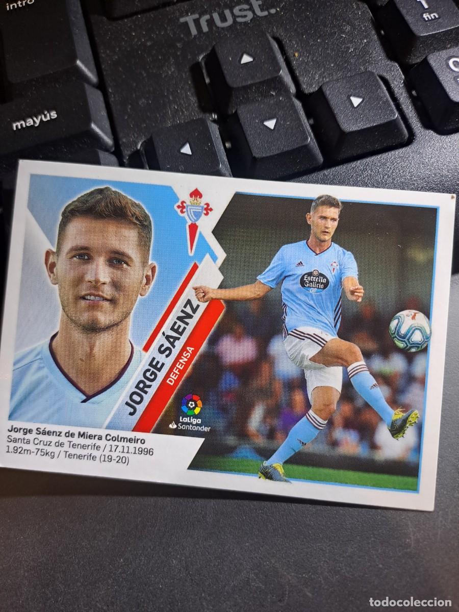 Coleccionismo Cromos antiguos: CROMO JORGE SAENZ 6 CELTA DE VIGO LIGA 2019 2020 19 20 ESTE PANINI NUNCA PEGADO