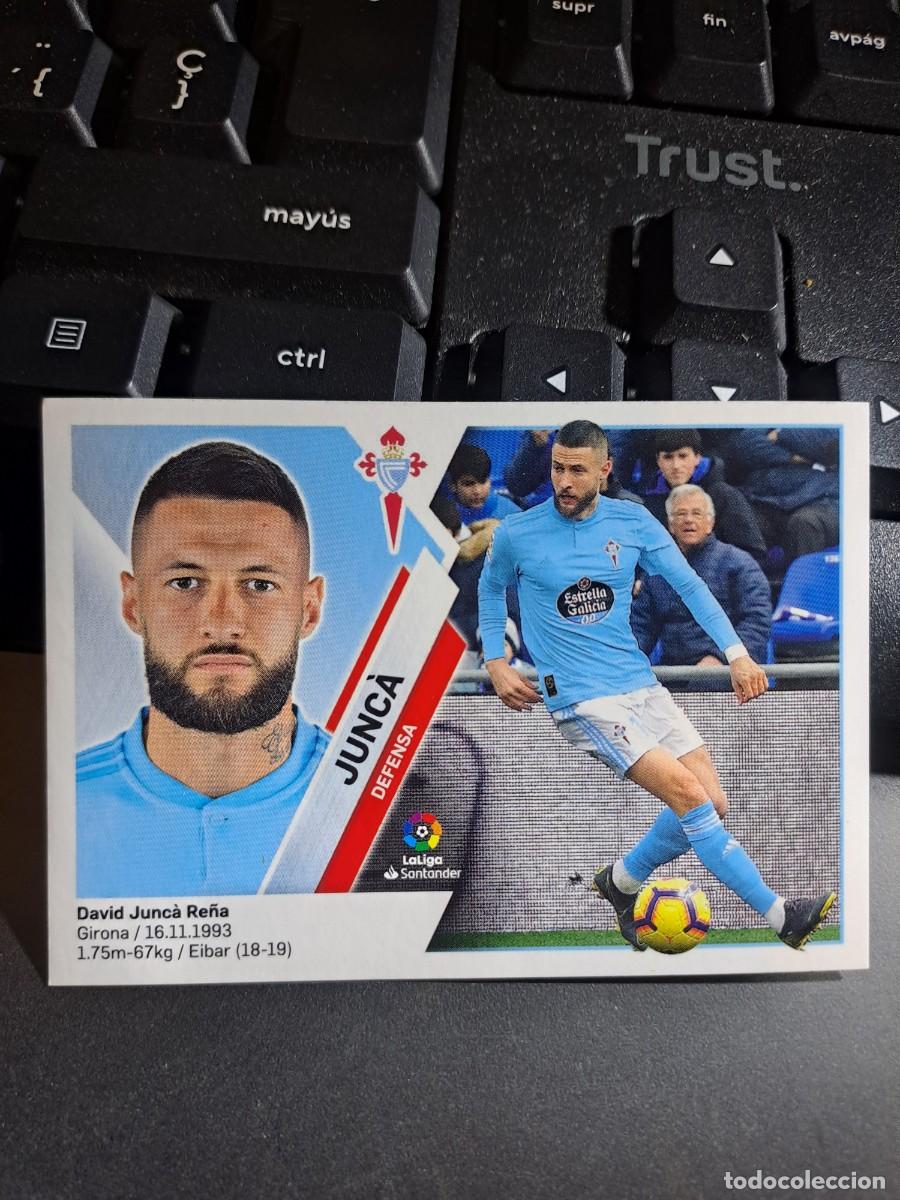 Coleccionismo Cromos antiguos: CROMO JUNCA 7 A 7A CELTA DE VIGO LIGA 2019 2020 19 20 ESTE PANINI NUNCA PEGADO