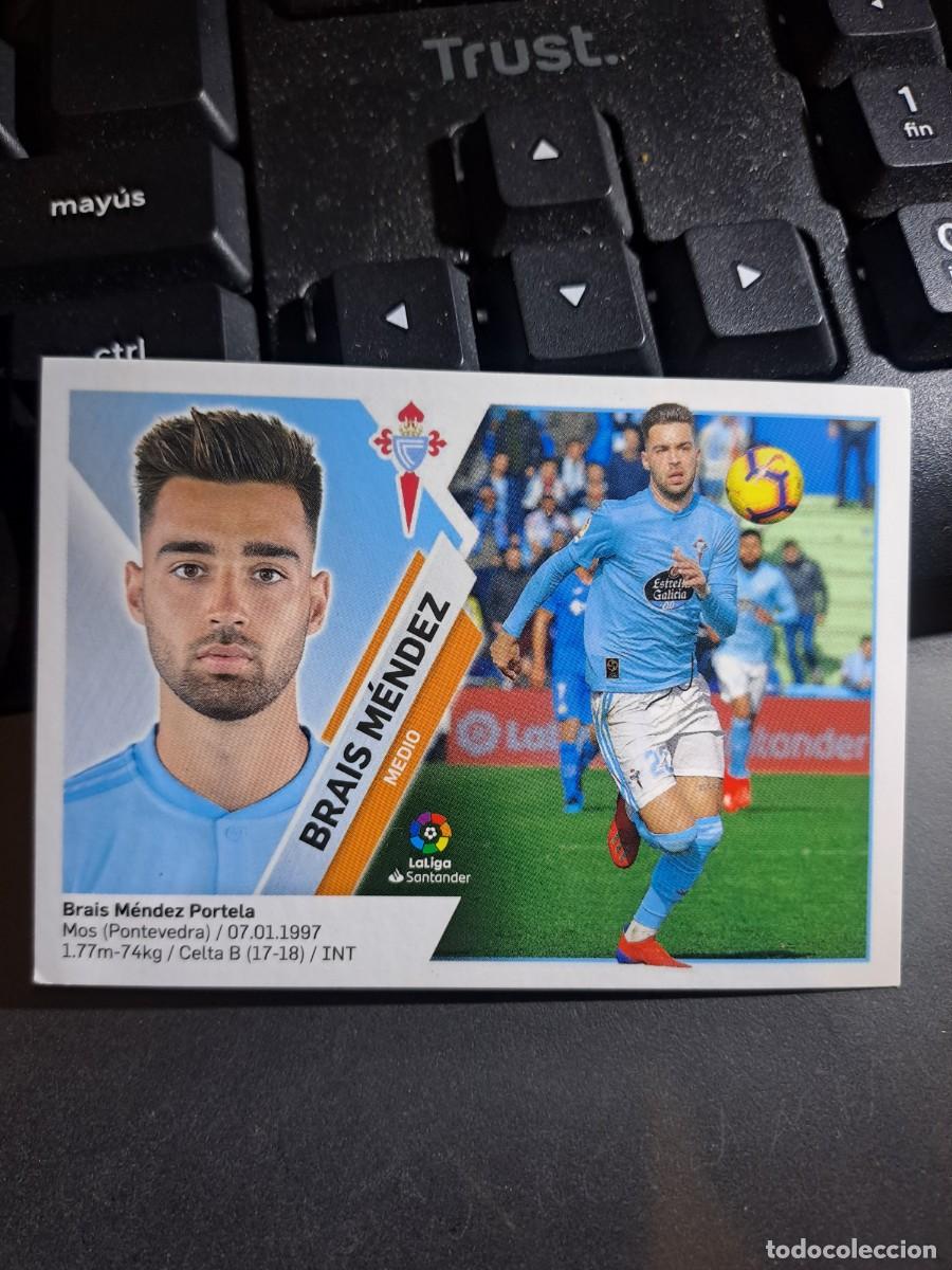 Coleccionismo Cromos antiguos: CROMO BRAIS MENDEZ 11 CELTA DE VIGO LIGA 2019 2020 19 20 ESTE PANINI NUNCA PEGADO