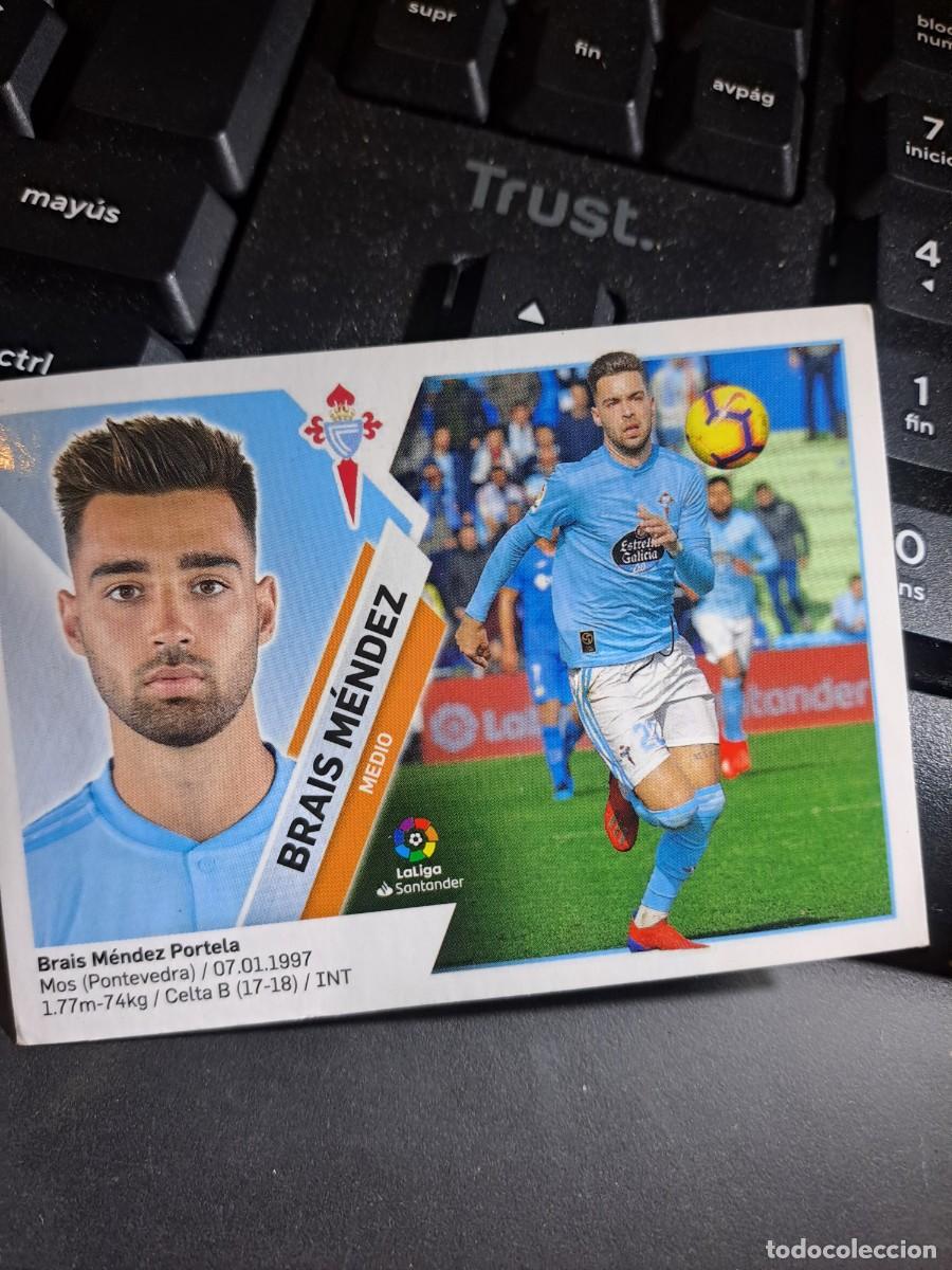 Coleccionismo Cromos antiguos: CROMO BRAIS MENDEZ 11 CELTA DE VIGO LIGA 2019 2020 19 20 ESTE PANINI NUNCA PEGADO