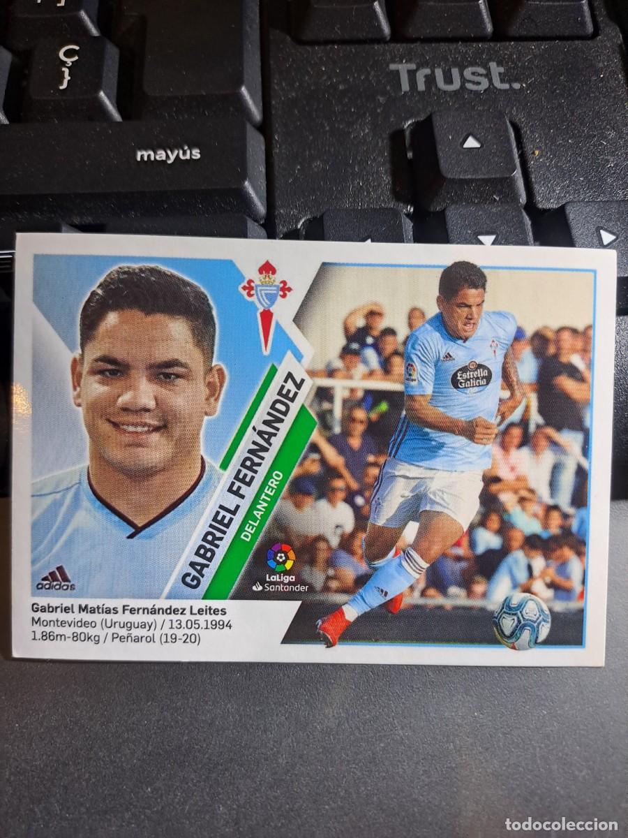 Coleccionismo Cromos antiguos: CROMO GABRIEL FERNANDEZ 15 CELTA DE VIGO LIGA 2019 2020 19 20 ESTE PANINI NUNCA PEGADO