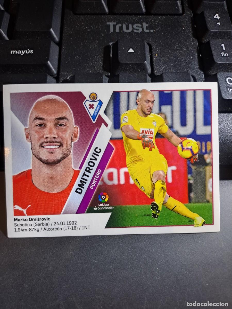 Coleccionismo Cromos antiguos: CROMO DMITROVIC 1 EIBAR LIGA 2019 2020 19 20 ESTE PANINI NUNCA PEGADO