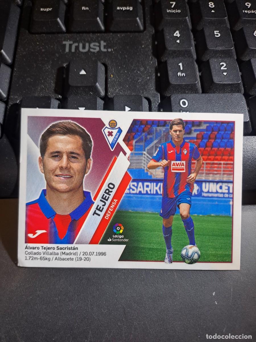 Coleccionismo Cromos antiguos: CROMO TEJERO 3 EIBAR LIGA 2019 2020 19 20 ESTE PANINI NUNCA PEGADO