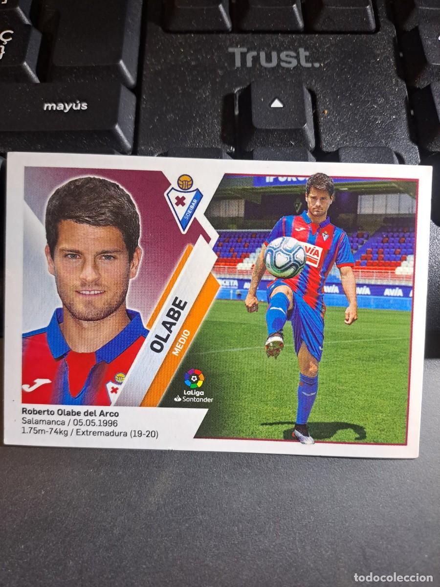 Coleccionismo Cromos antiguos: CROMO OLABE 11B 11 B EIBAR LIGA 2019 2020 19 20 ESTE PANINI NUNCA PEGADO