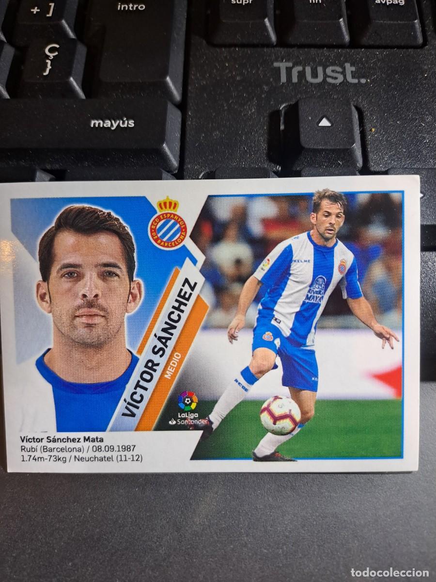 Coleccionismo Cromos antiguos: CROMO VICTOR SANCHEZ 9A 9 A ESPANYOL ESPA&Ntilde;OL LIGA 2019 2020 19 20 ESTE PANINI NUNCA PEGADO