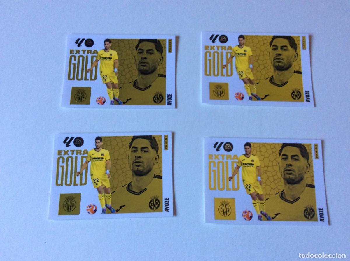 Coleccionismo Cromos antiguos: AYOZE EXTRA GOLD LIGA ESTE 2025 2026 25 26. NUNCA PEGADO