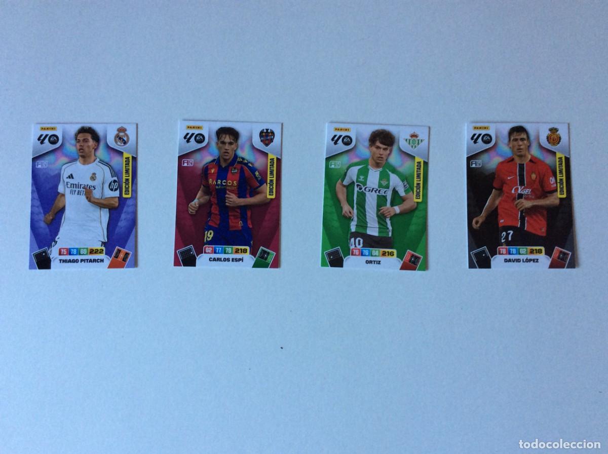 Coleccionismo Cromos antiguos: Adrenalyn XL 2025 2026 25 26 Card 4 EDICION LIMITADA nuevo