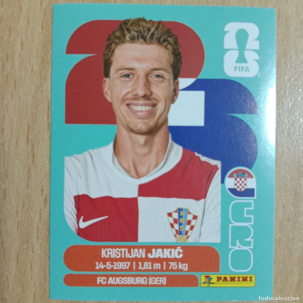 Coleccionismo Cromos antiguos: KRISTIJAN JAKIC, CROACIA, STICKER CROMO N&ordm; CRO 8, FIFA WORLD CUP 2026 - PANINI - A&Ntilde;O 2026.
