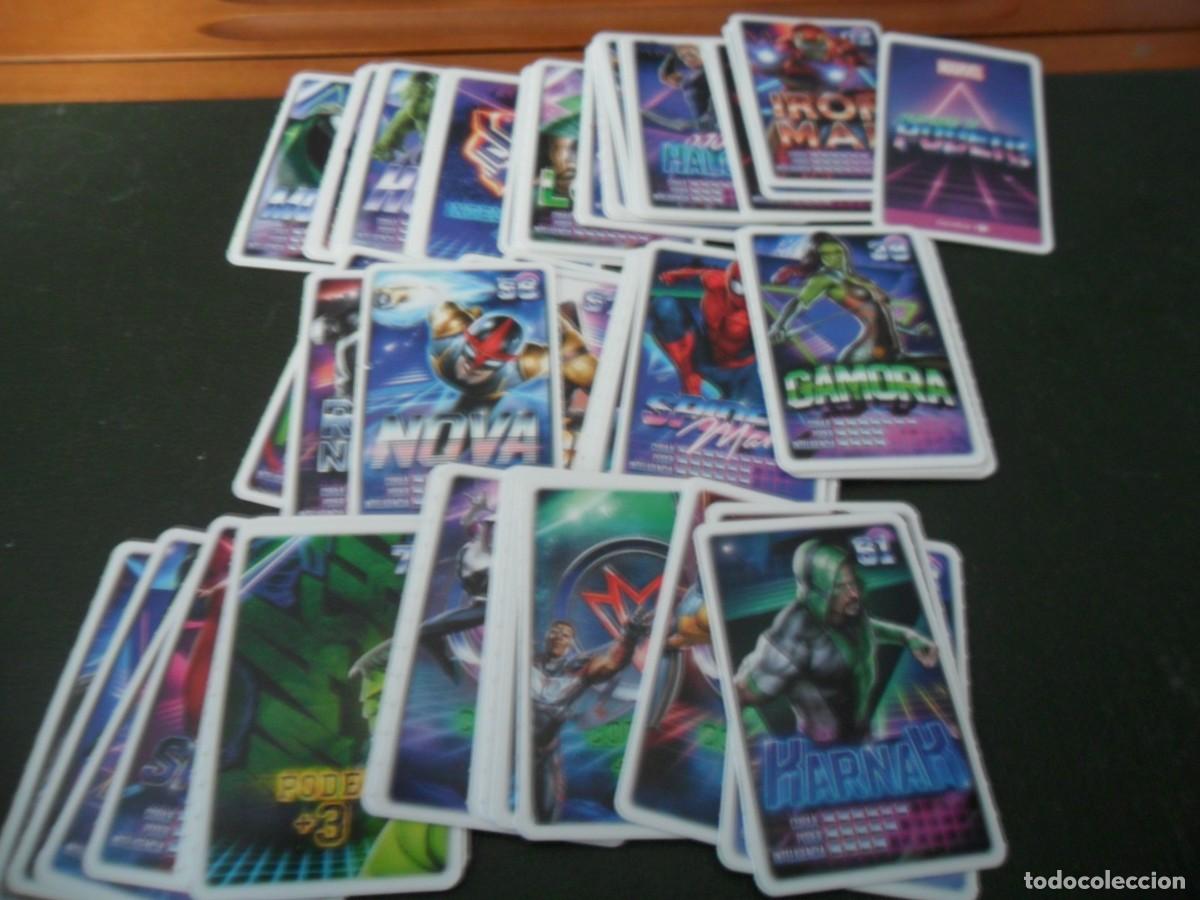 Collectionnisme Cartes &agrave; collectionner anciennes: MARVEL CARREFOUR COMPLETA NUEVA