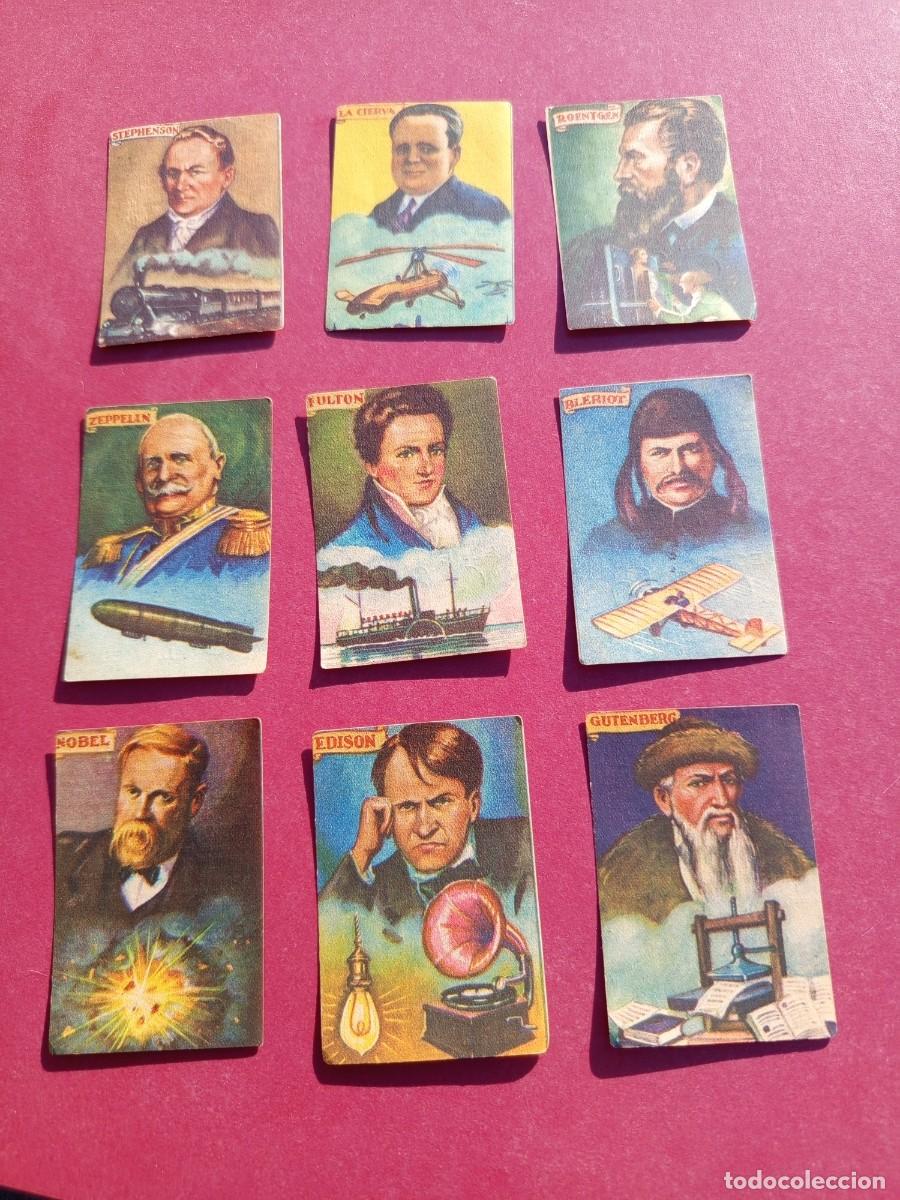 Coleccionismo Cromos antiguos: Antiguos cromos Leche Sil - Inventores!