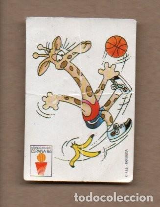 Coleccionismo Cromos antiguos: CROMO PANRICO - MUNDOBASKET ESPA&Ntilde;A 86.