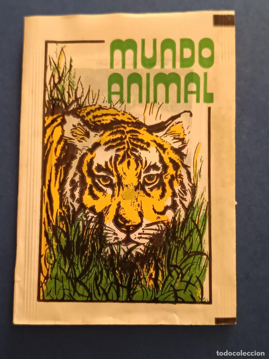 Collectionnisme Cartes &agrave; collectionner anciennes: SOBRE DE CROMOS SIN ABRIR MUNDO ANIMAL FHER